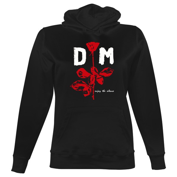 Dámska mikina s kapucňou s potlačou Depeche Mode