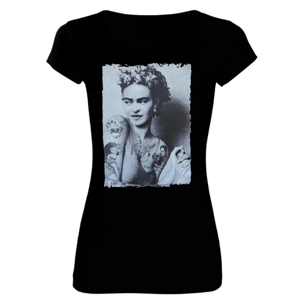 Tričko s potlačou Frida tatoo